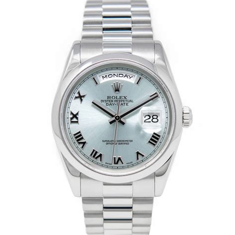 rolex day date 36mm platinum 118206 sip|rolex day date 118206.